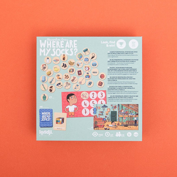 Londji Game Where Are My Socks?