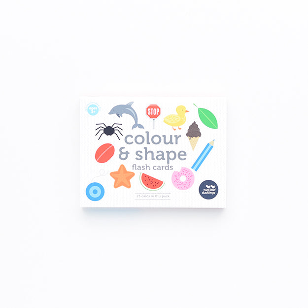 Colour and Shapes Flash Cards