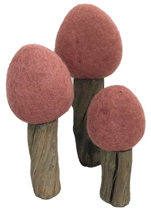 Earth Seasonal Felt Trees