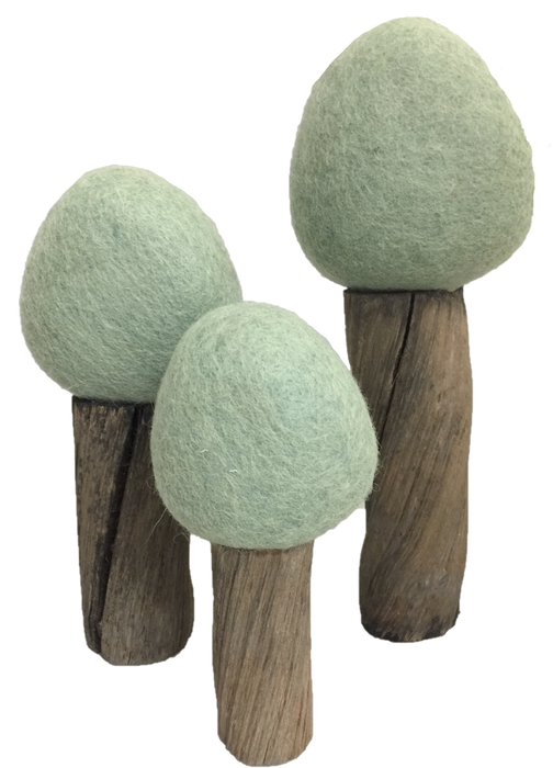 Earth Seasonal Felt Trees