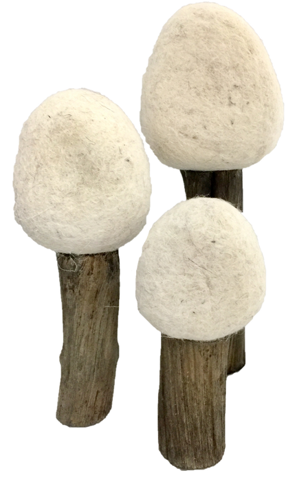 Earth Seasonal Felt Trees