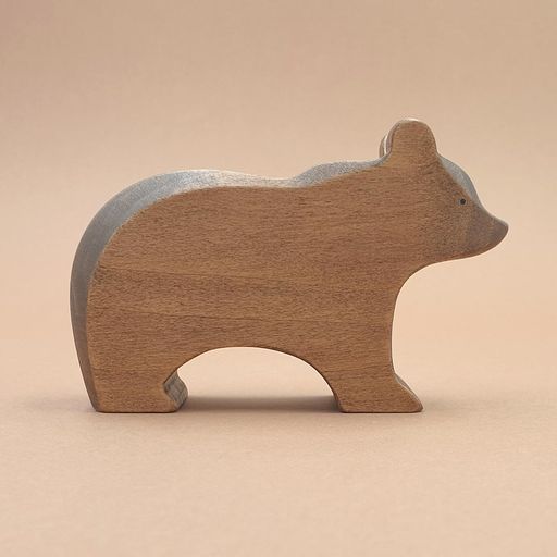 Handmade Wooden Bear