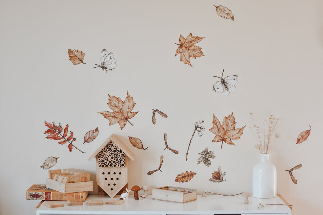 "Autumn Whispers" Fabric Wall Decals