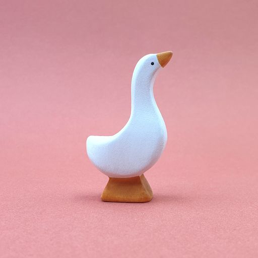 Handmade Wooden Goose