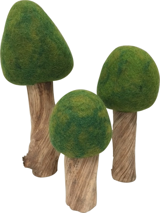 Seasonal Felt Trees