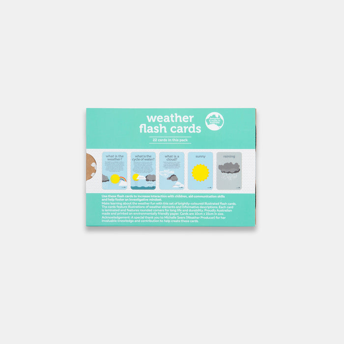 Weather Flash Cards