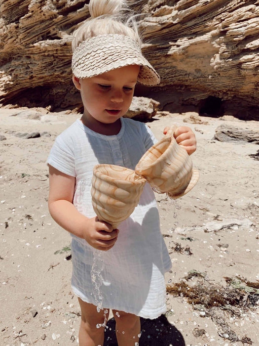 Wooden Funnel and Large Cup Set