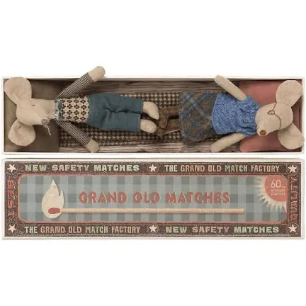 Maileg Grandma & Grandpa Mice in Box