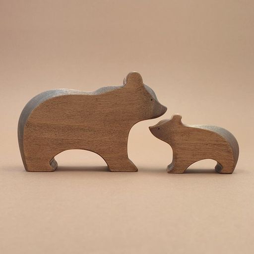 Handmade Wooden Bear