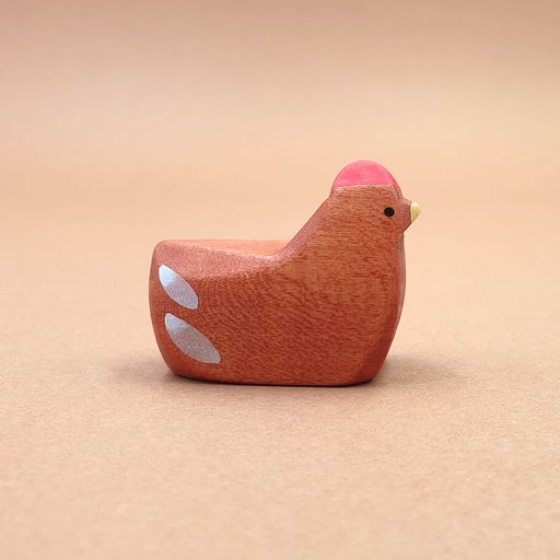 Handmade Wooden Hen/Rooster