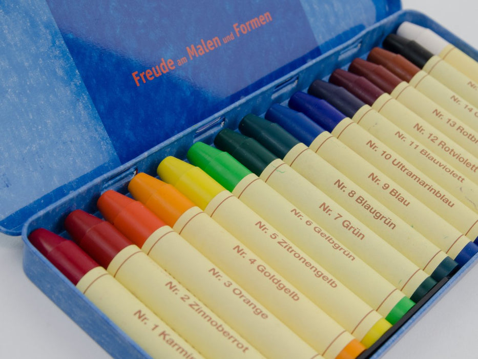 Stockmar Wax Crayons 16 Sticks in Tin